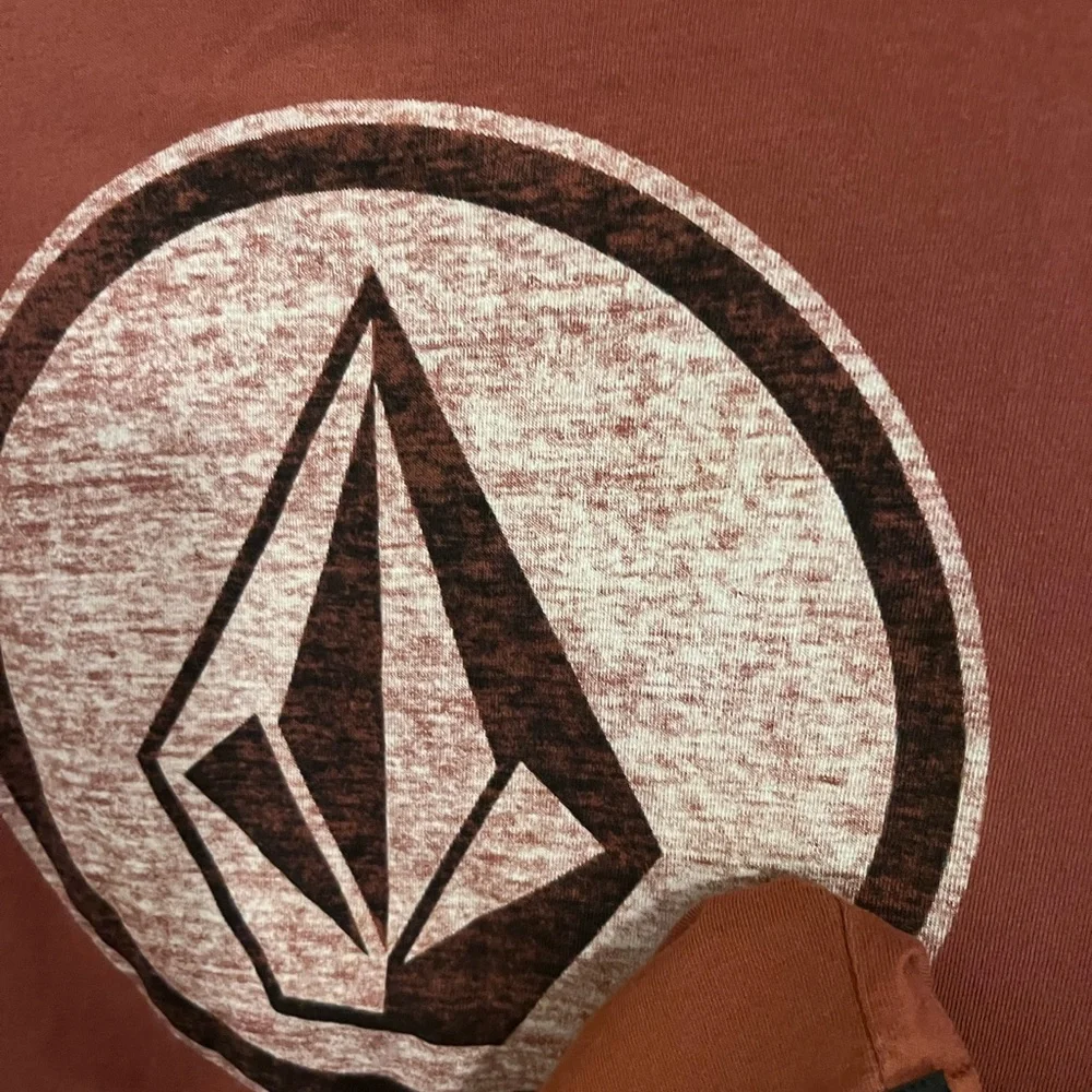Volcom Diamond Logo Graphic Print Modern Fit Short Sleeve Shirt. M. 100% Cotton. - Picture 5 of 12